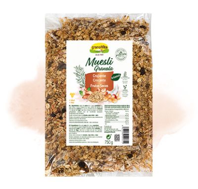 Granovita Muesli Crujiente con Frutos Secos - 750g