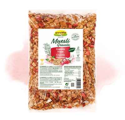 Granovita Muesli Crujiente con Fresas - 750g 