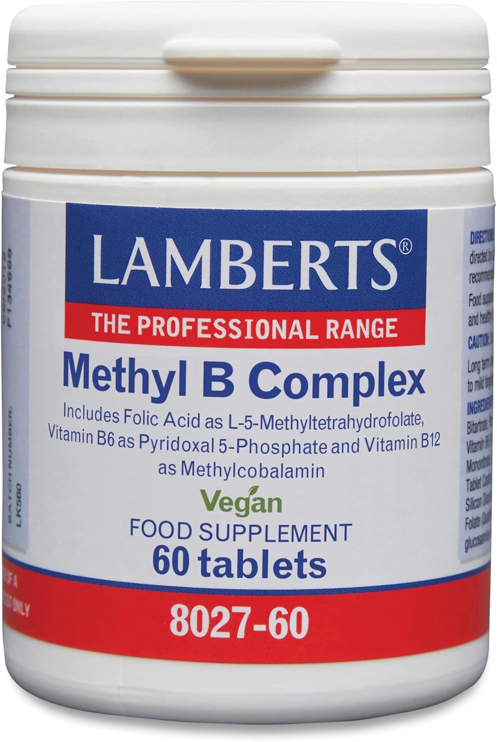 Methyl B Complex - 60 Tabletas