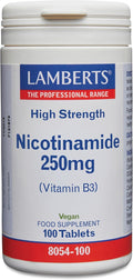 Nicotinamida 250 mg - 100 Tabletas