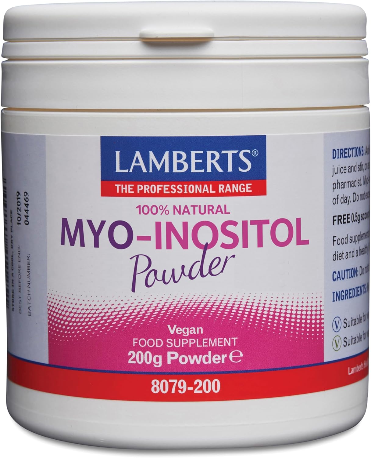 Myo Inositol en polvo - 200 g