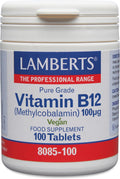 Vitamina B12 100 ug - 100 Tabletas