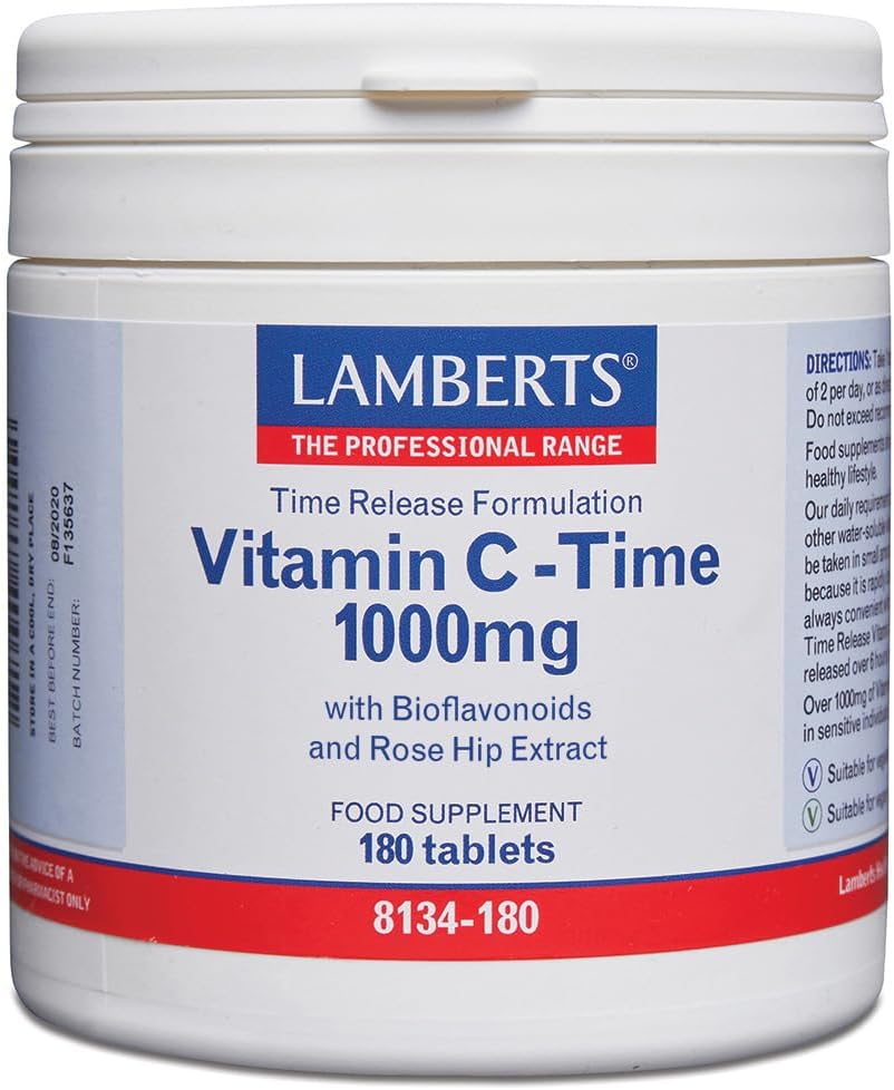 Vitamina C 1000 mg + Bioflavonoides Time Release