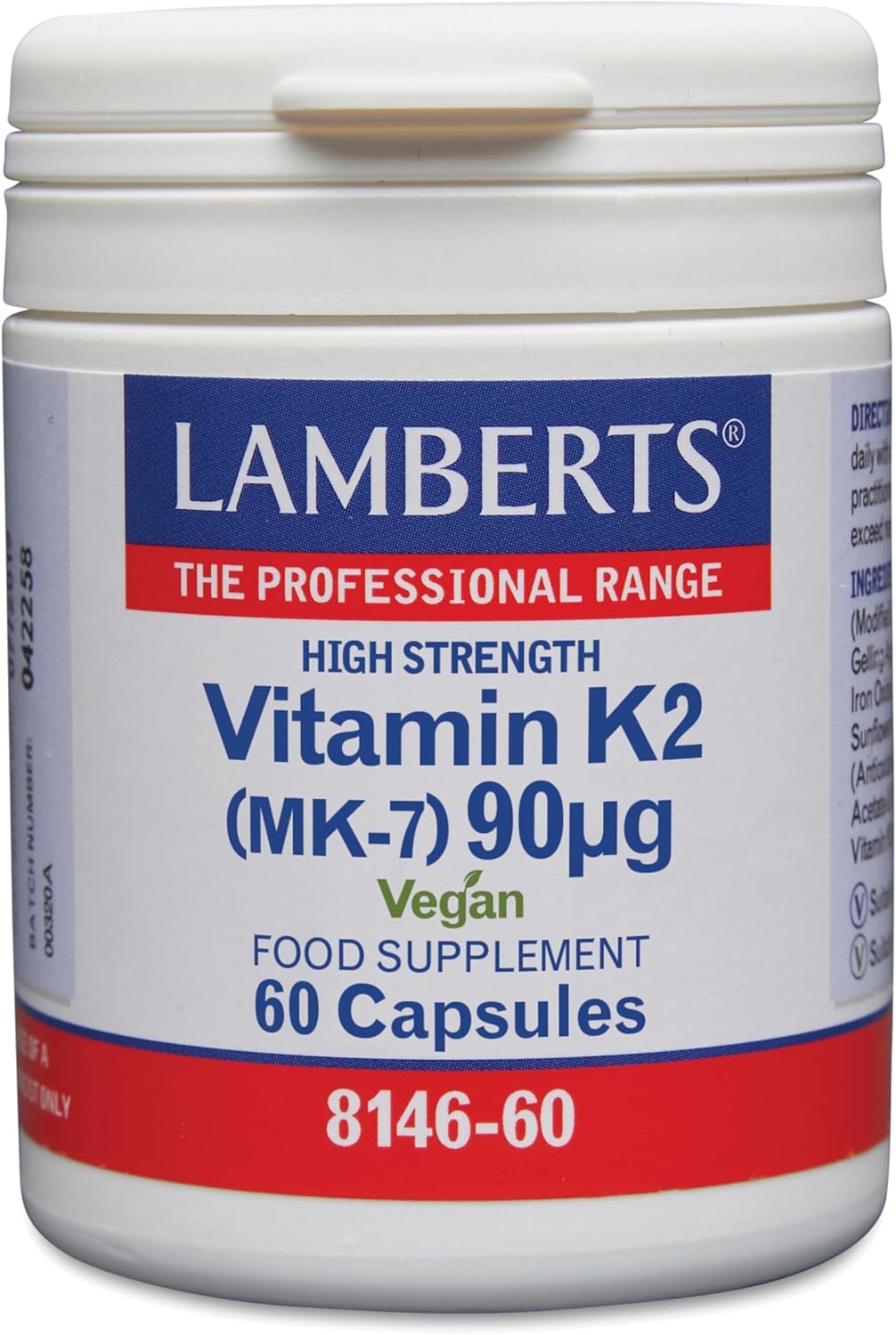 Vitamina K2 90 ug - 60 Cápsulas