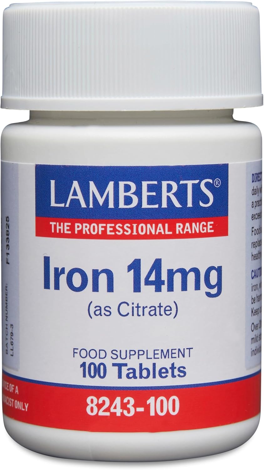 Hierro 14 mg - 100 Tabletas