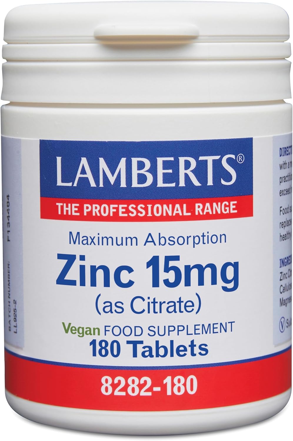 Zinc 15 mg