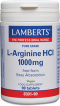 L-Arginina HCl 1000 mg - 90 Tabletas