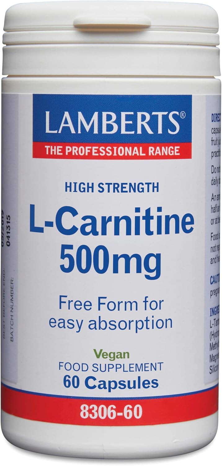 L-Carnitina 500 mg - 60 Cápsulas