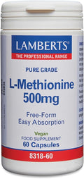 L-Metionina 500 mg - 60 Cápsulas