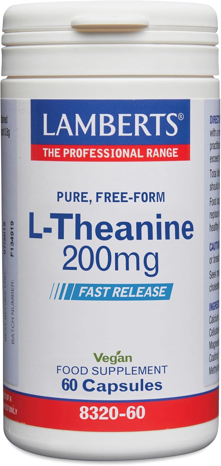 L-Teanina 200 mg - 60 Cápsulas