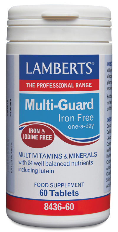 Multi-Guard Iron Free - 60 Tabletas