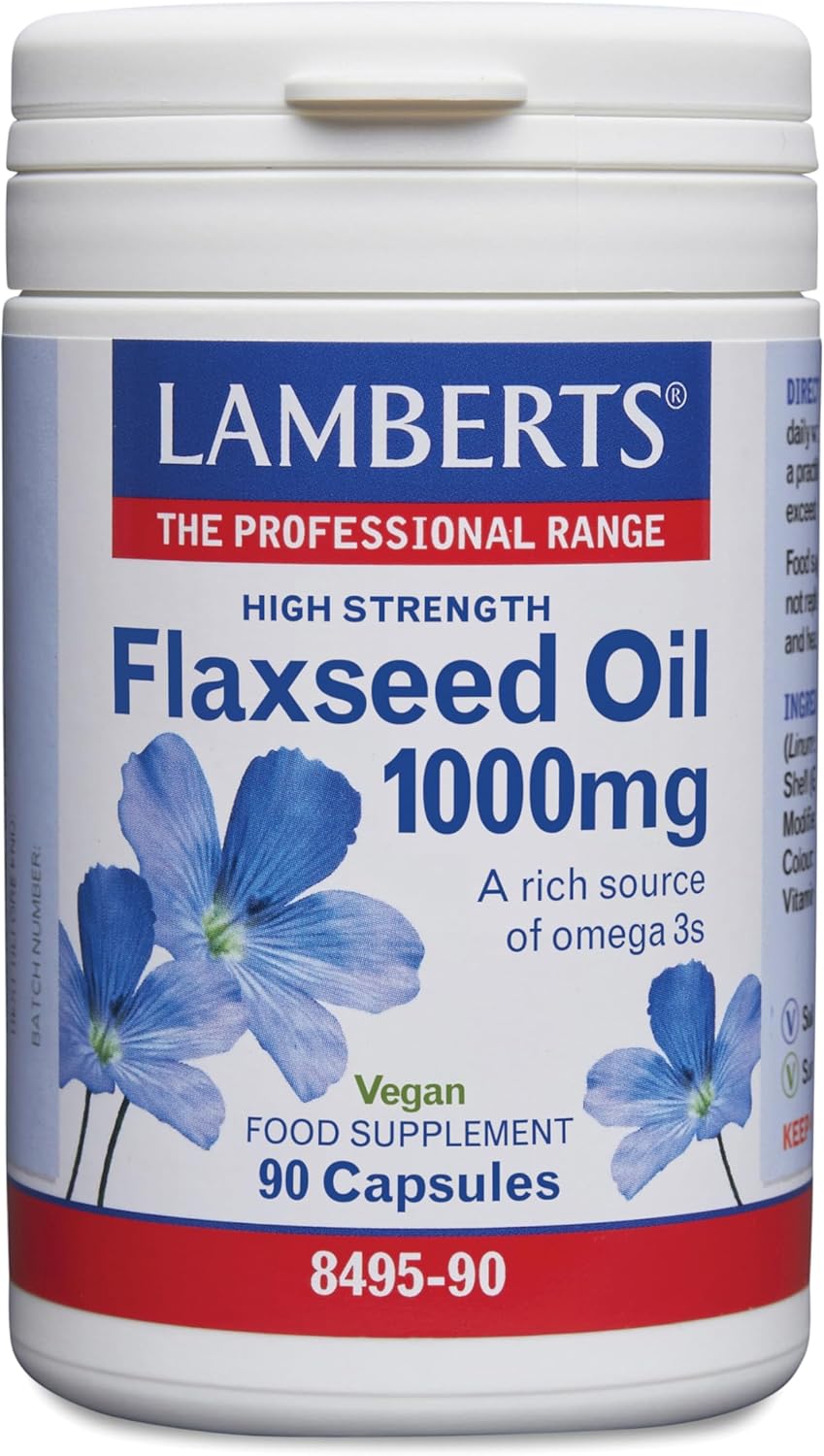 Aceite de semillas de Lino 1000 mg - 90 Cápsulas