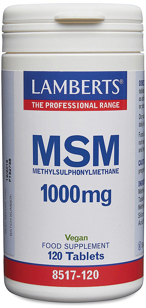 MSM 1000 mg - 120 Tabletas