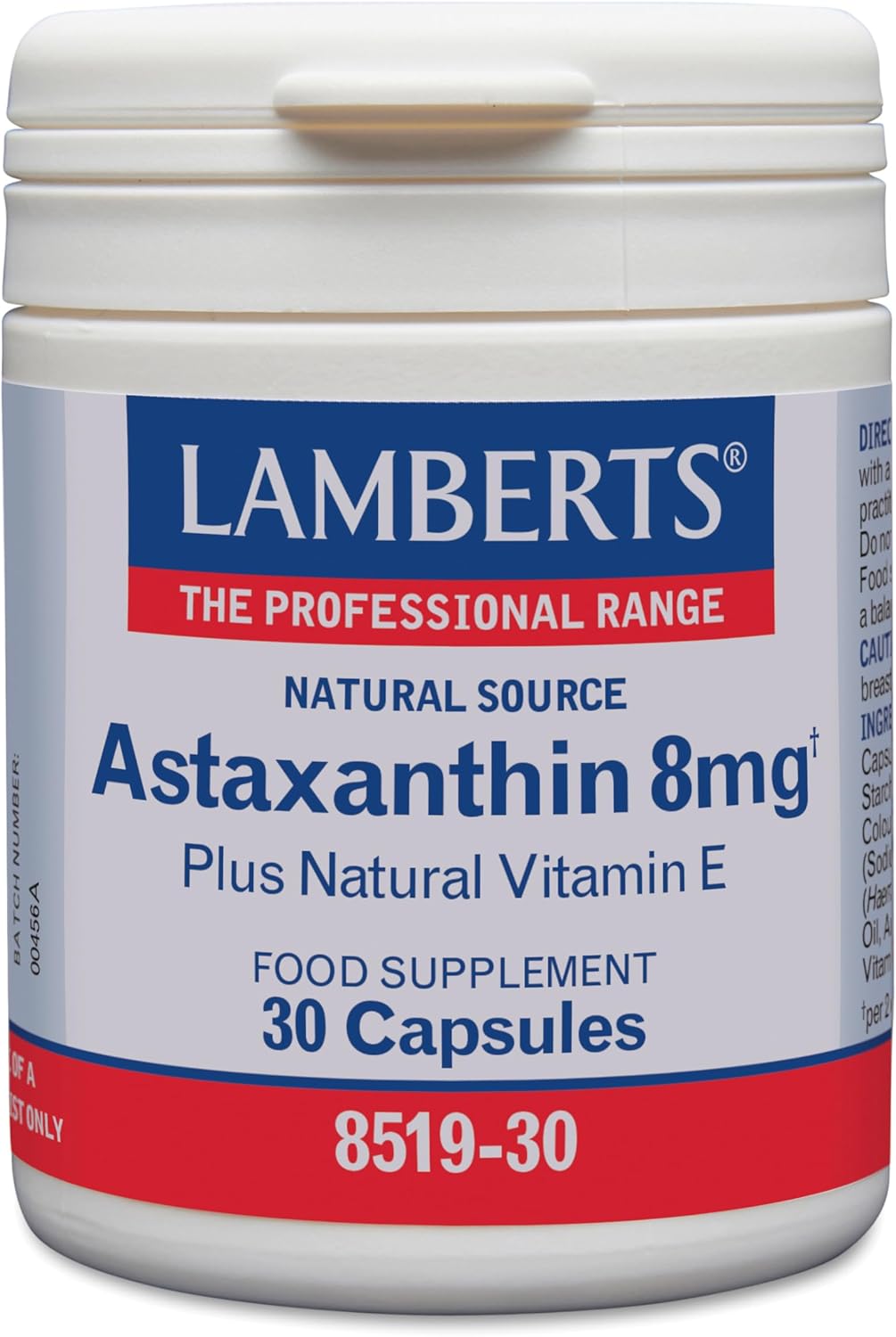 Astaxantina 8 mg con Vitamina E Natural - 30 Cápsulas