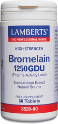 Bromelina 1250 GDU - 60 Tabletas