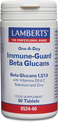 Immune-Guard Beta Glucanos - 60 Tabletas