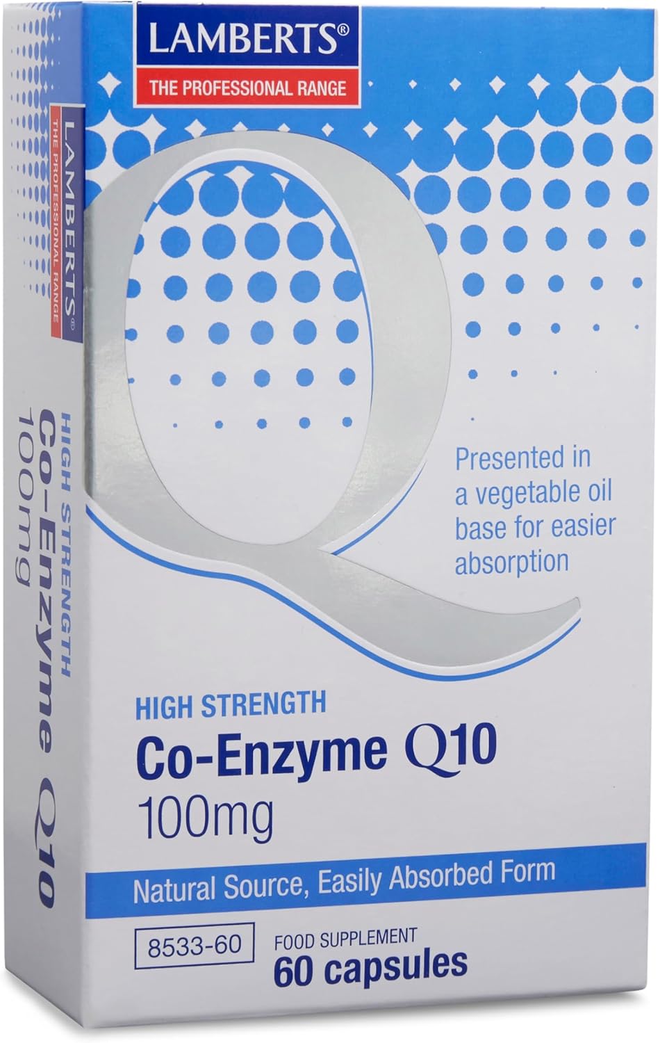 Coenzima Q10 100 mg - 60 Cápsulas