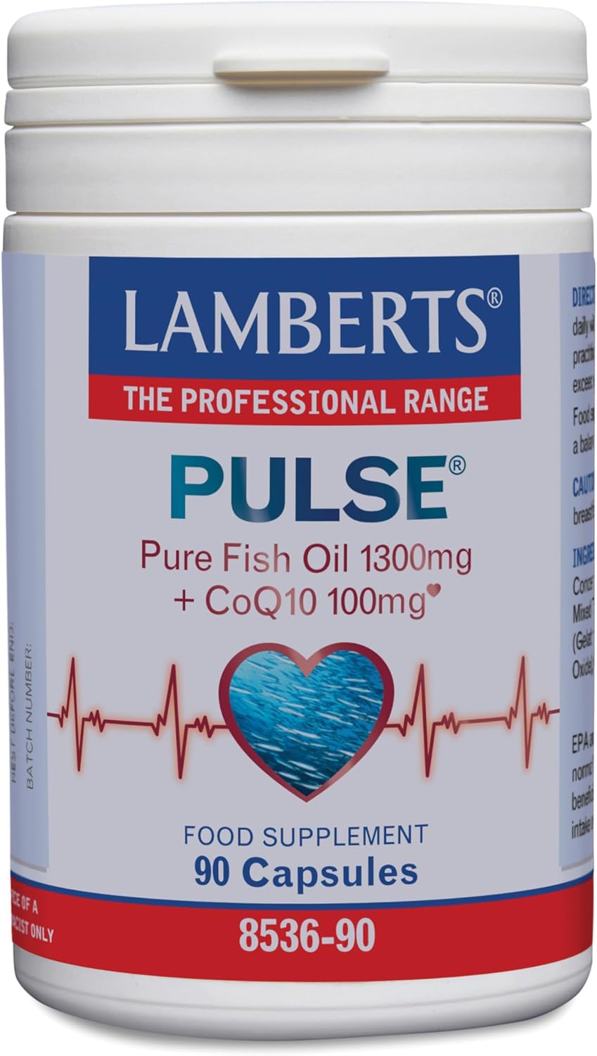 Pulse (Aceite Pescado 1300 mg  + CoQ10 100 mg) - 90 Cápsulas