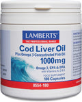 Aceite de Hígado de Bacalao con Vit A, D y E - 180 Cápsulas