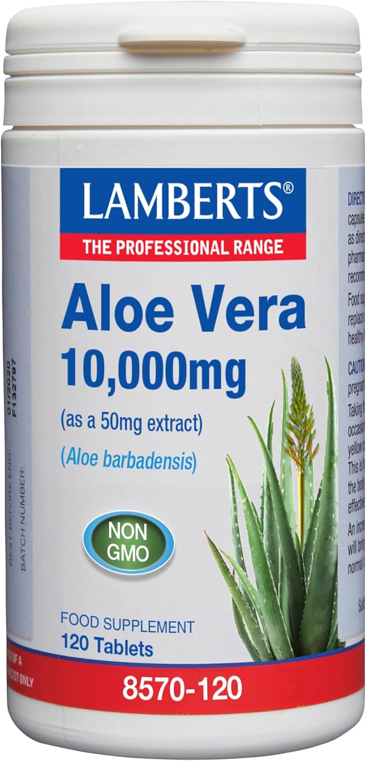 Aloe Vera 10000 mg - 120 Tabletas