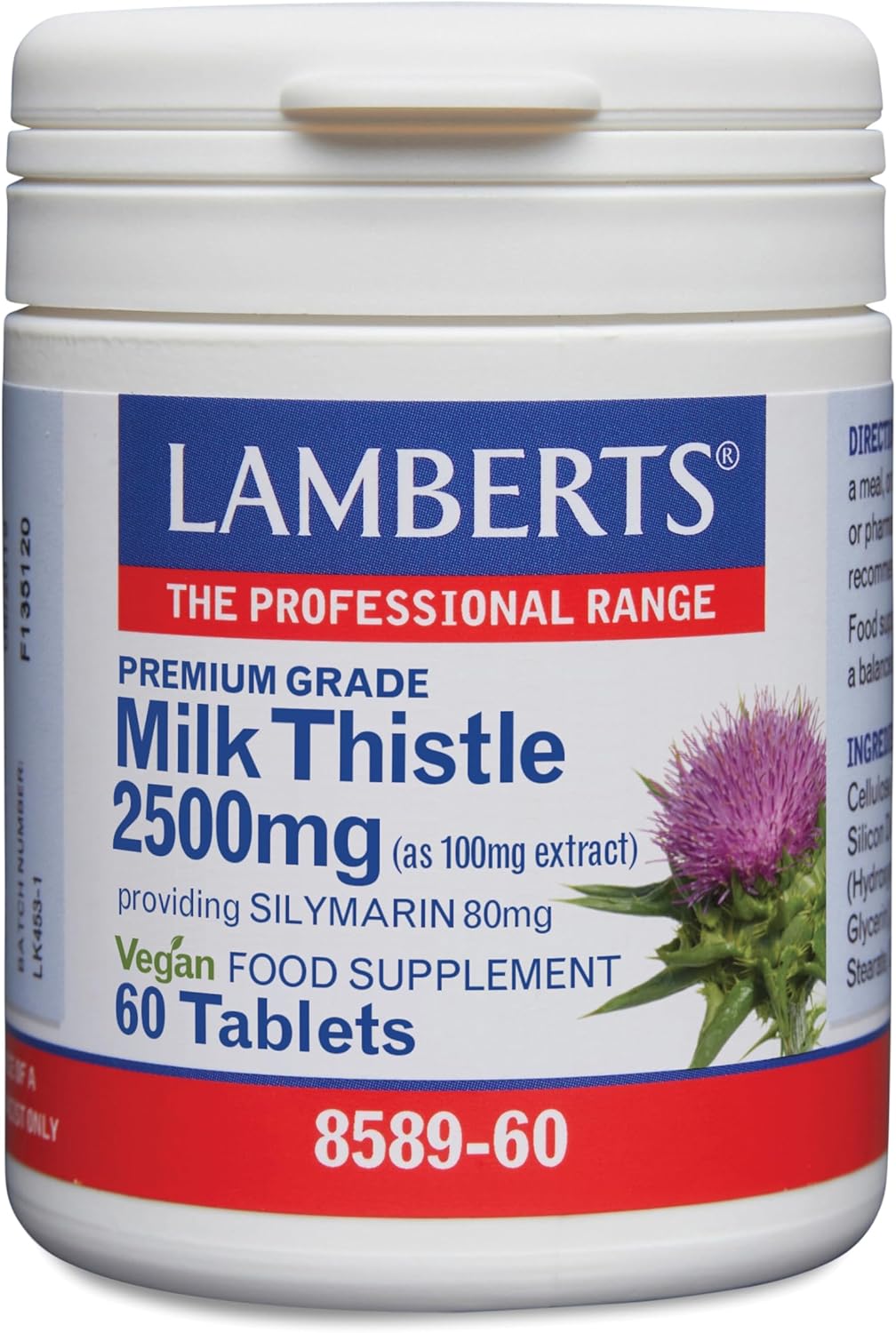 Cardo Mariano 2500 mg - 60 Tabletas