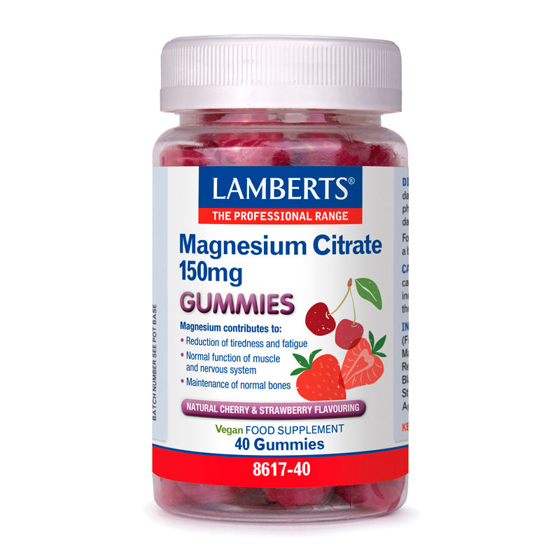 Citrato de Magnesio - 40 Gummies