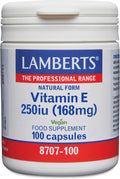 Vitamina E Natural 250 UI - 100 Cápsulas