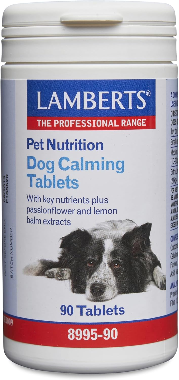Tabletas Calmantes para Perros - 90 Tabletas
