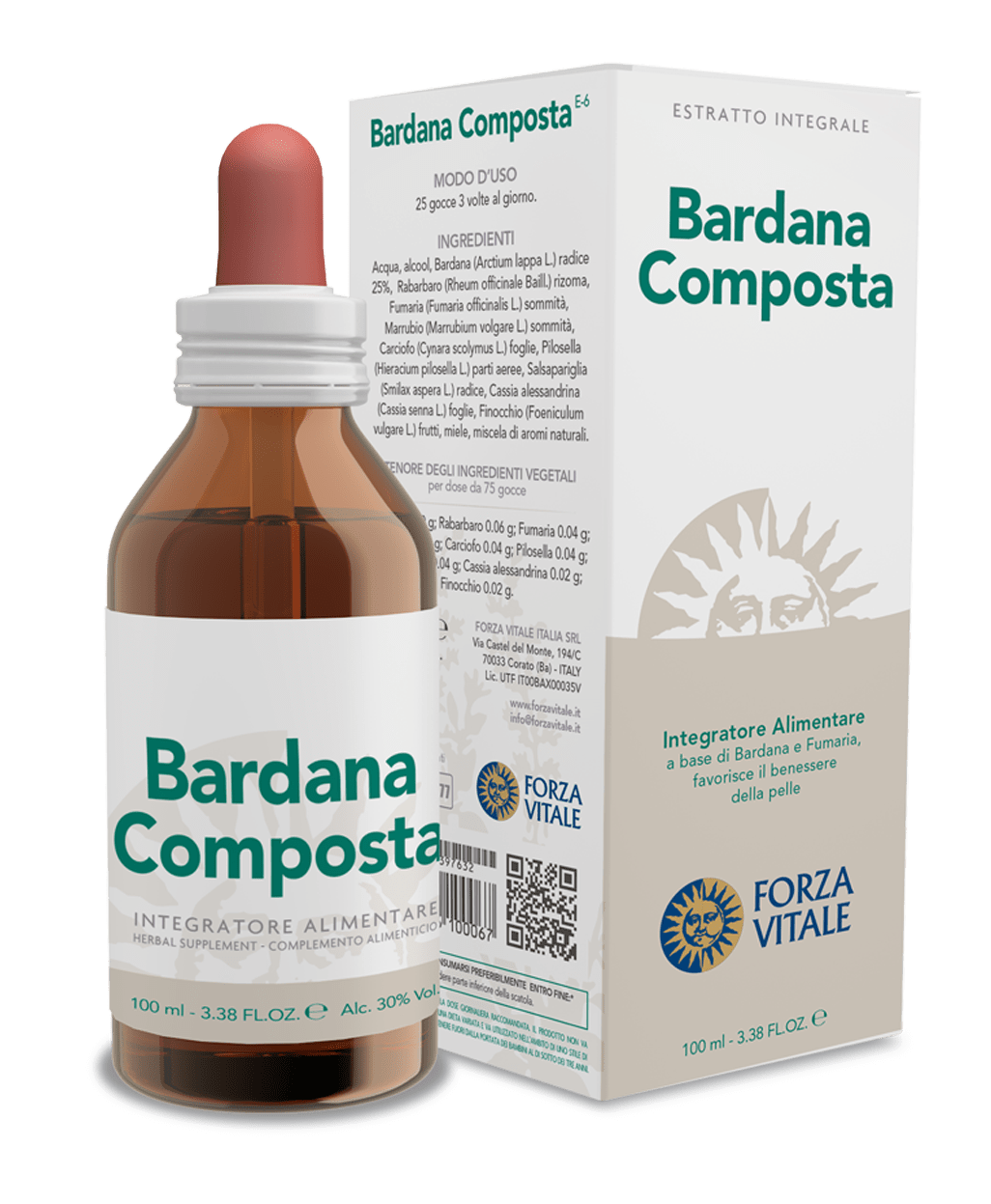 Forza Vitale Bardana Composta - 100ml    