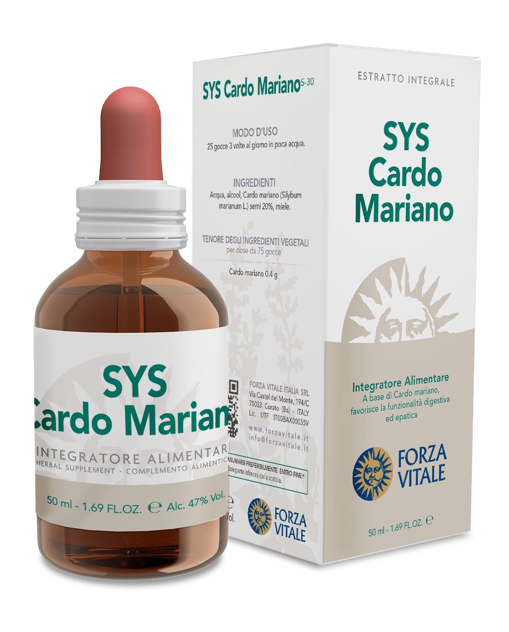 Forza Vitale Sys Cardo Mariano - 50ml    