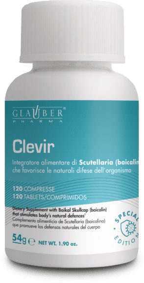 Glauber Pharma Clevir - 120 Tabletas