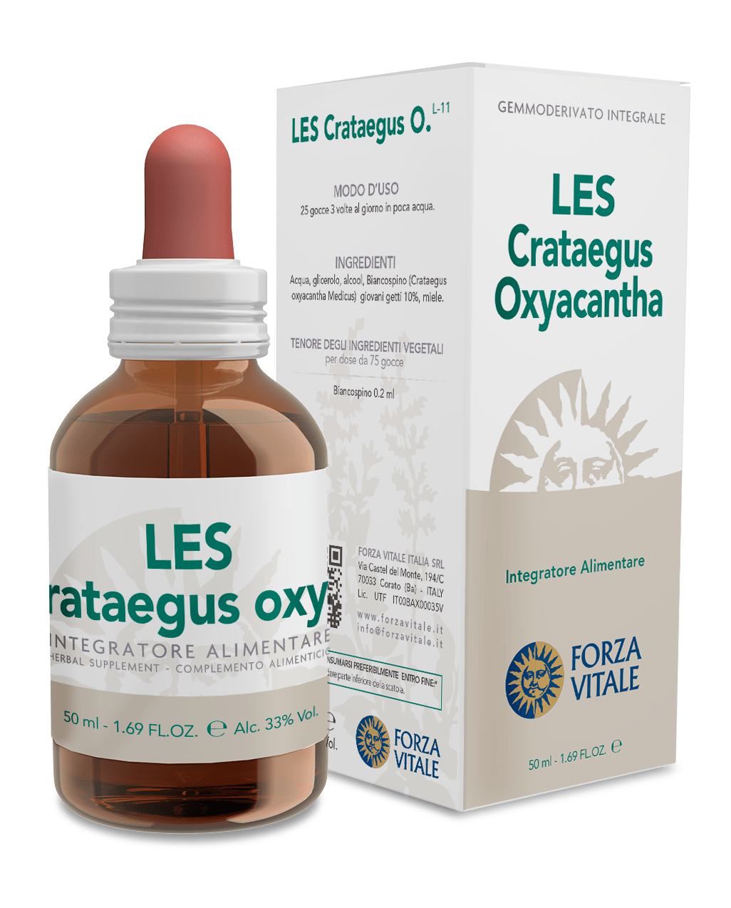 Forza Vitale Les Crataegus Oxyacantha Espino Blanco - 50ml