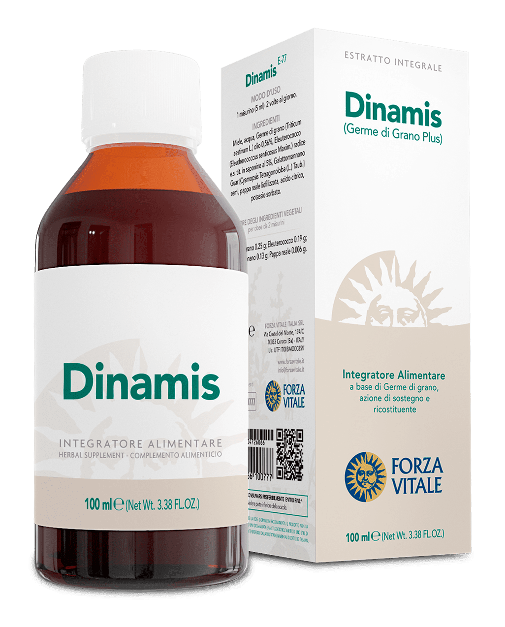 Forza Vitale Dinamis Germe di Grano Plus - 100ml 