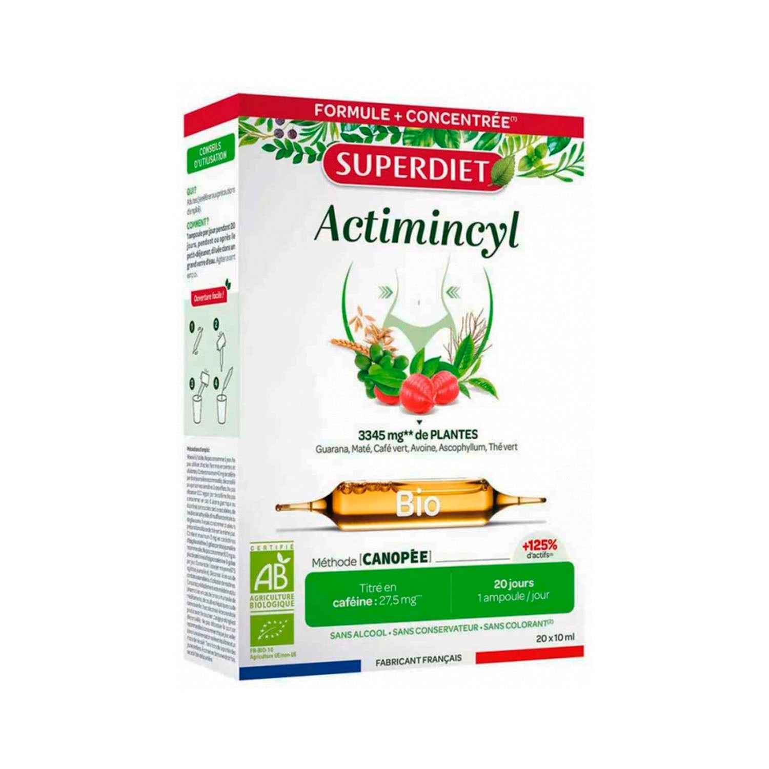 Superdiet Actimincyl Bio - 20 Ampollas