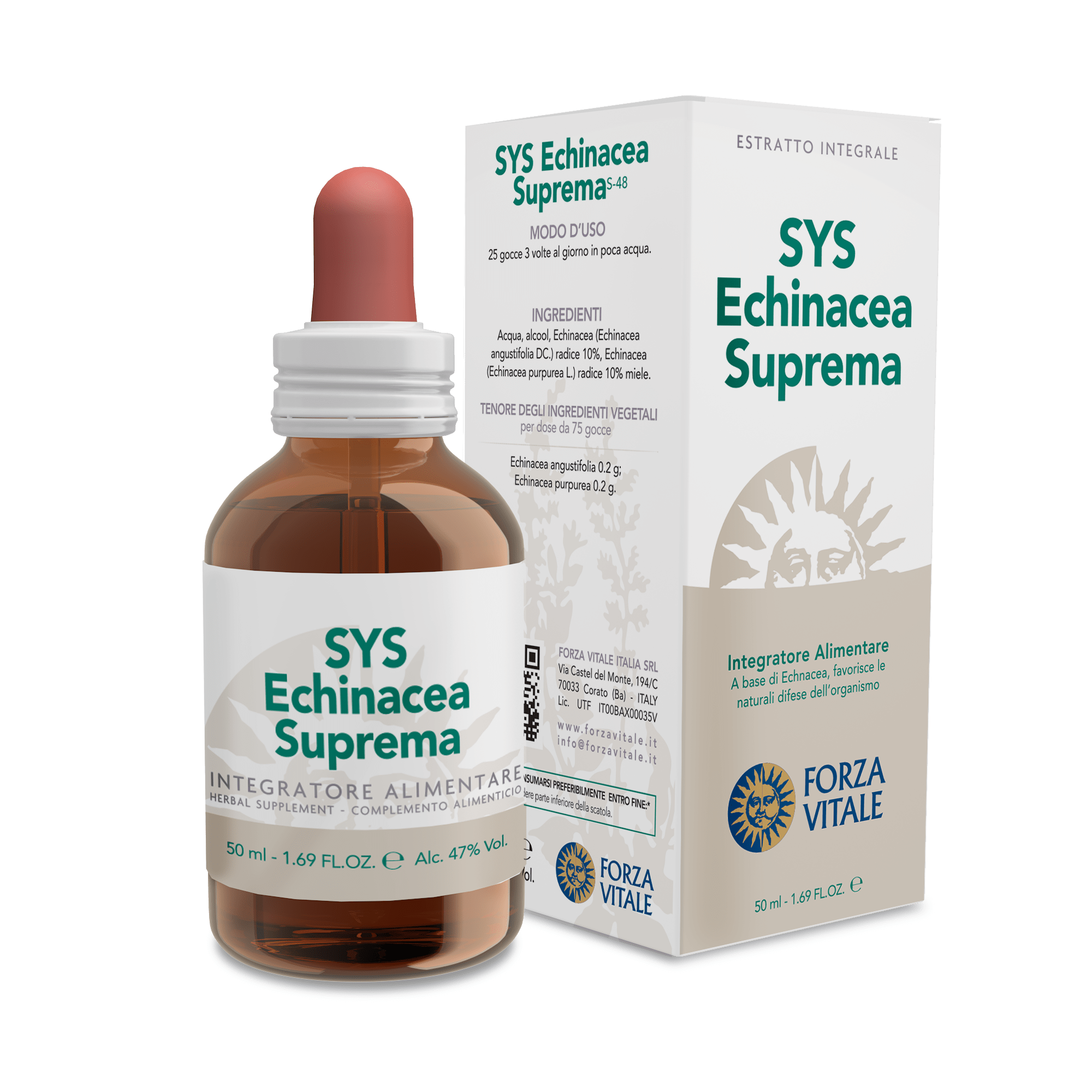 Forza Vitale Sys Echinacea Suprema Equinácea - 50ml  