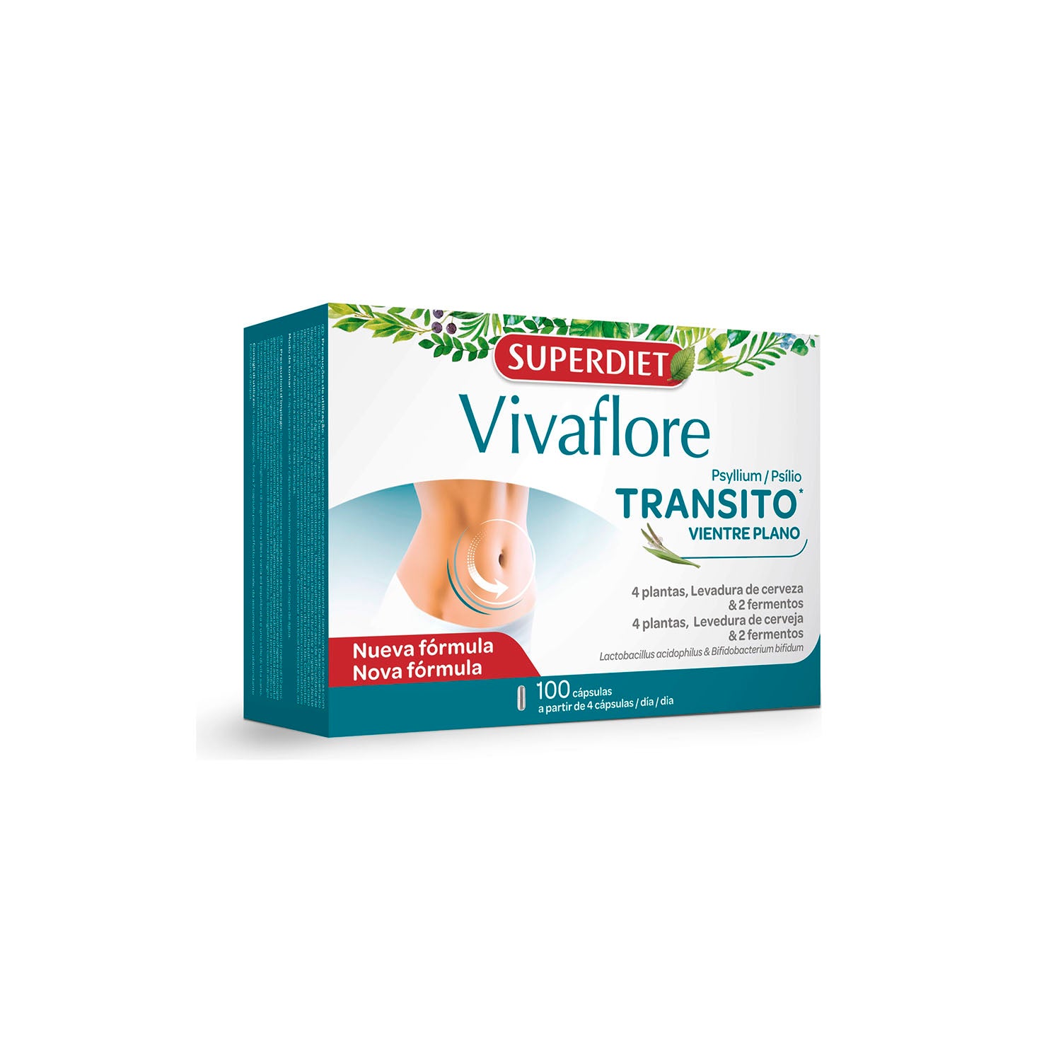 Superdiet Vivaflore Transito - 100 Perlas
