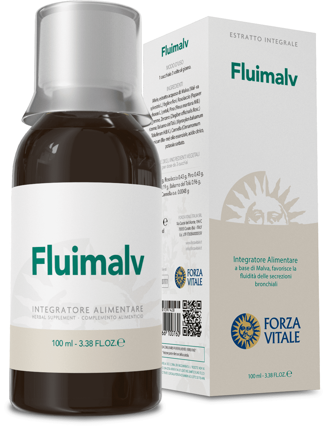 Forza Vitale Fluimalv Malva Composta - 100ml  