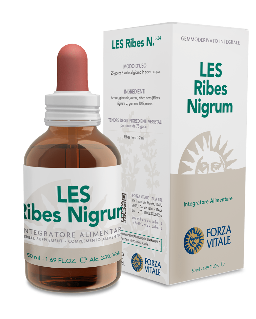 Forza Vitale Les Ribes Nigrum Grosellero Negro - 50ml     