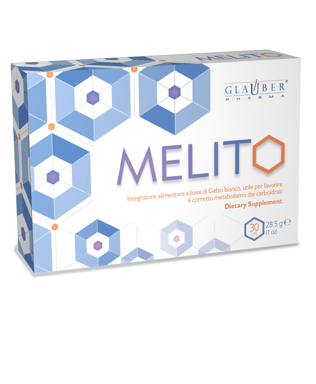Glauber Pharma Melito - 30 Comprimidos 