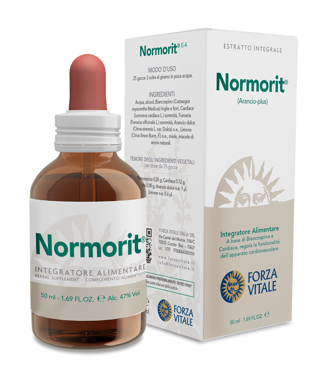 Forza Vitale Normorit Arancio Plus - 50ml