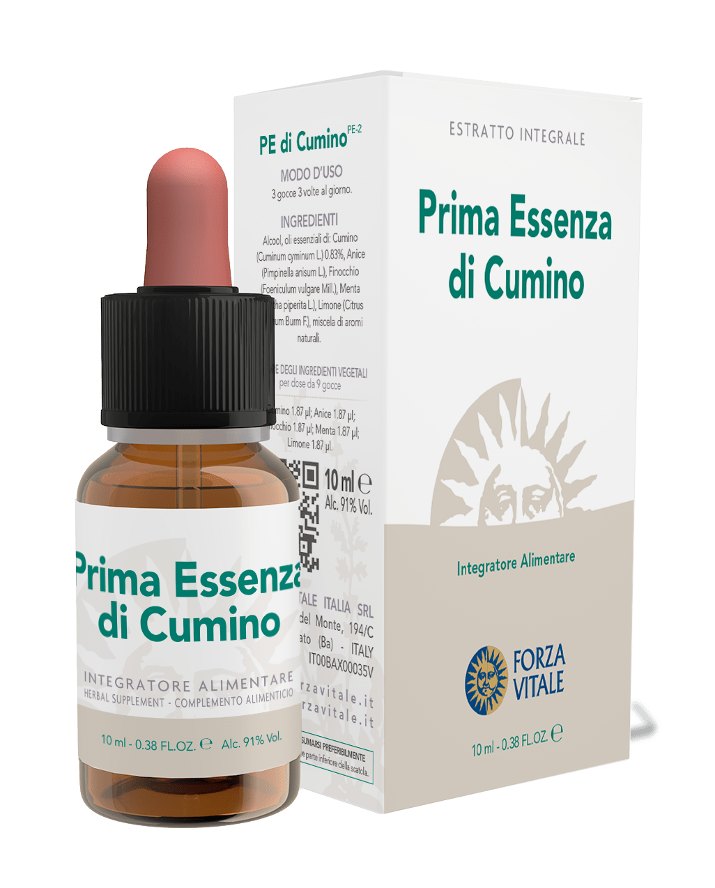 Forza Vitale Prima Essenza di Cumino - 10ml   