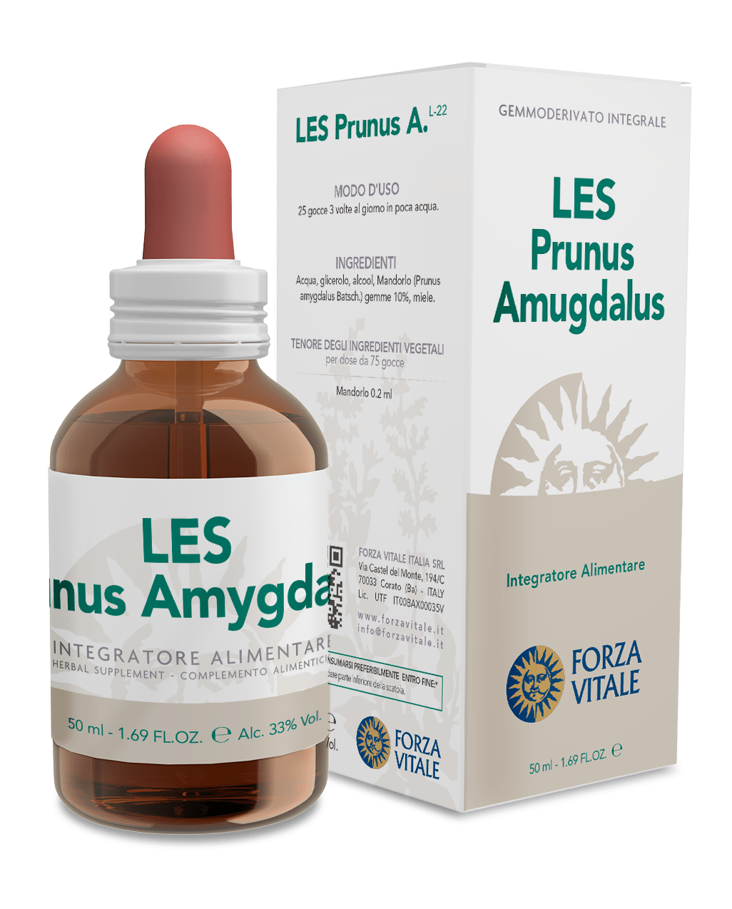 Forza Vitale Les Prunus Amygdalus Almendro - 50ml  