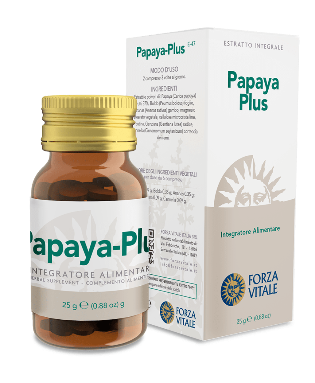 Forza Vitale Papaya Plus - 25g