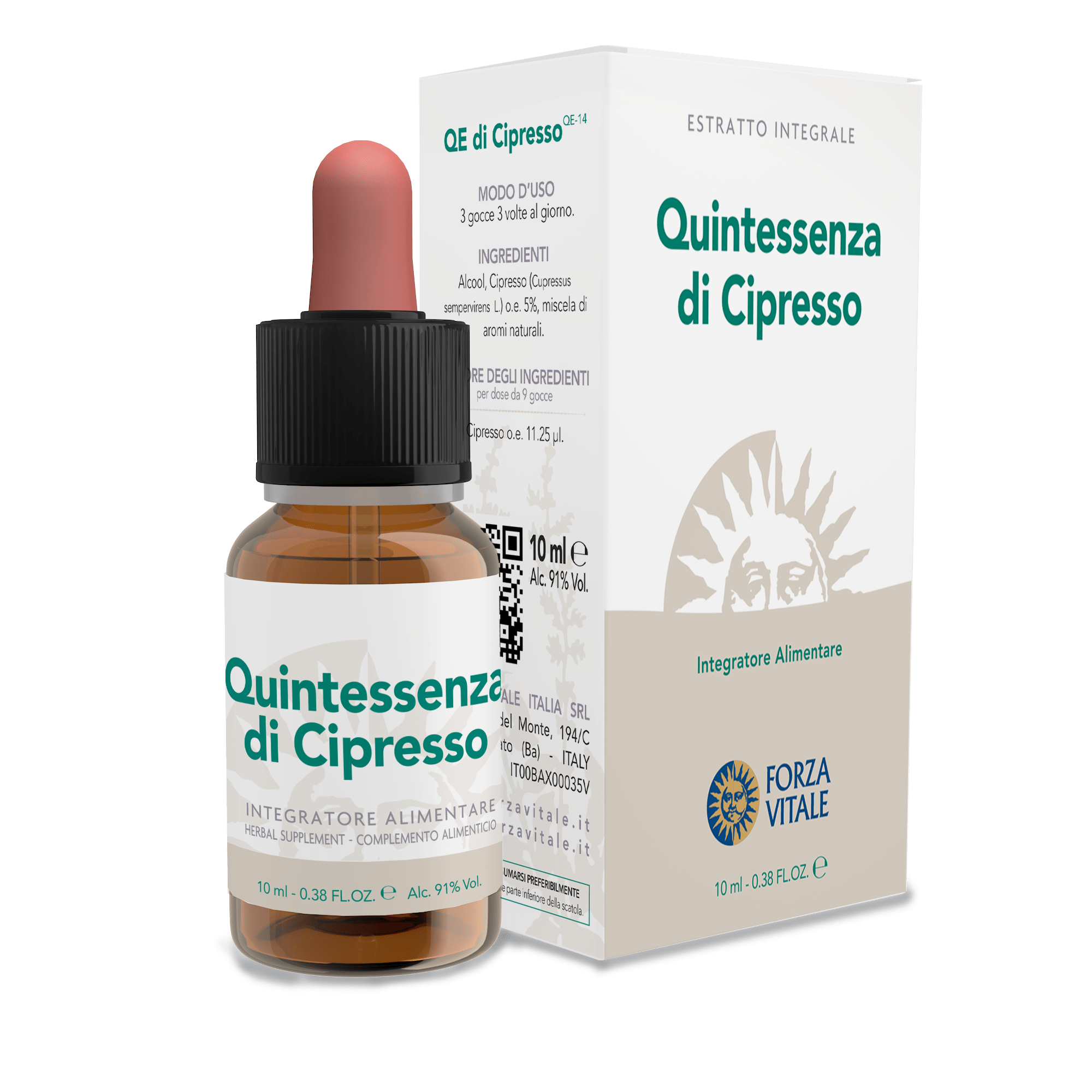 Forza Vitale Qe Cipresso Cipres - 10ml   