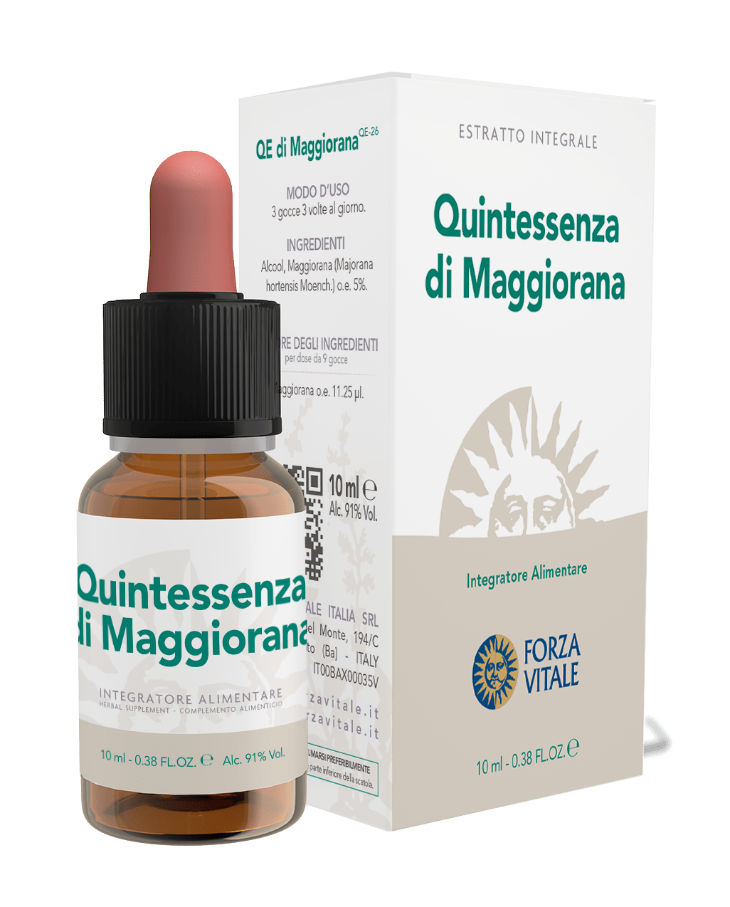 Forza Vitale Qe Maggiorana Mejorana - 10ml