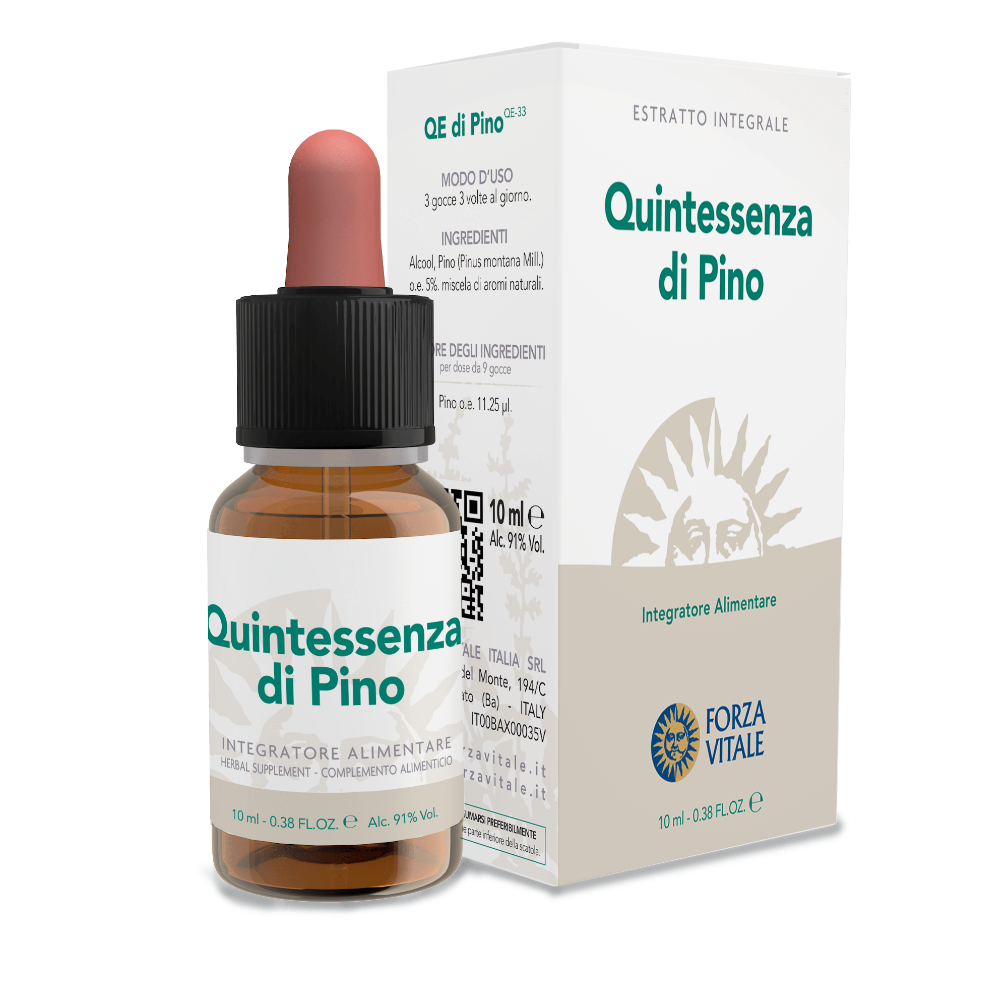 Forza Vitale Qe Pino - 10ml   
