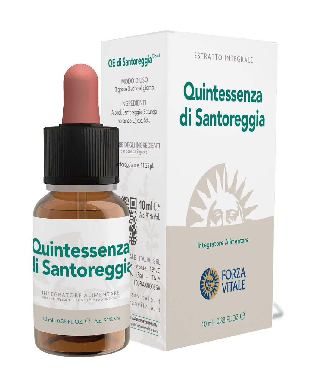 Forza Vitale Qe Santoreggia Ajedrea - 10ml 