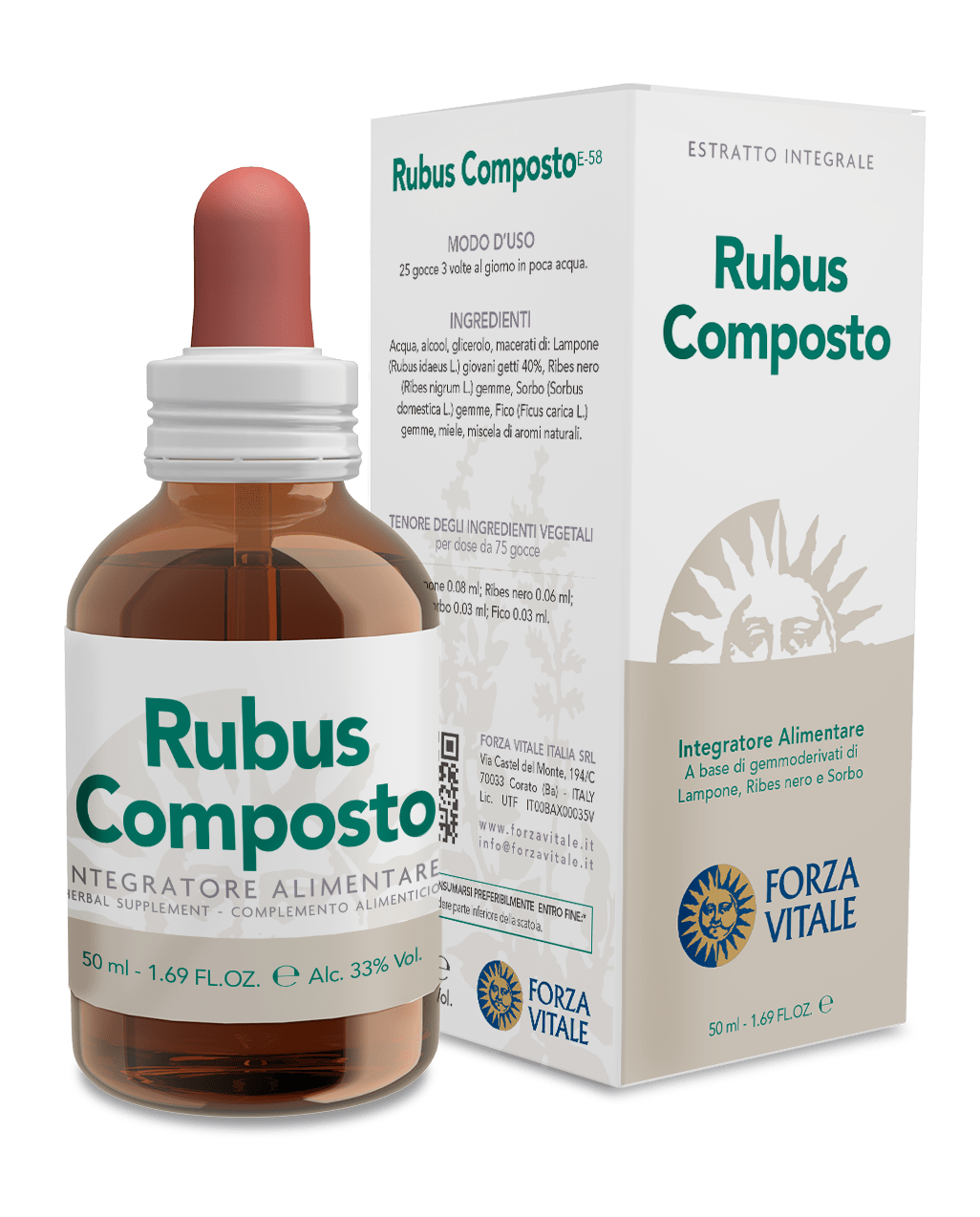 Forza Vitale Rubus Composto - 50ml 