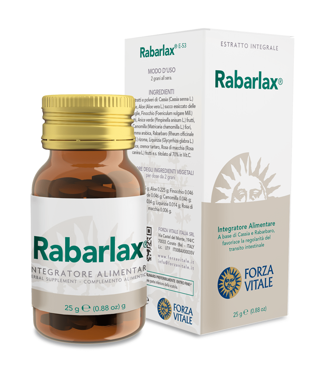 Forza Vitale Rabarlax - 25g   