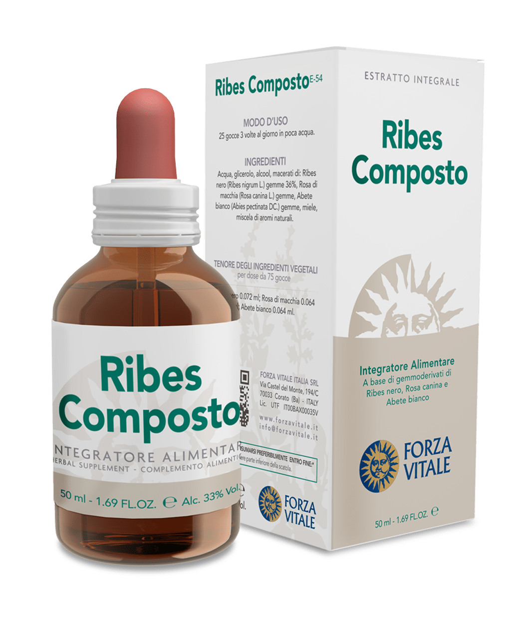 Forza Vitale Ribes Composto - 50ml 